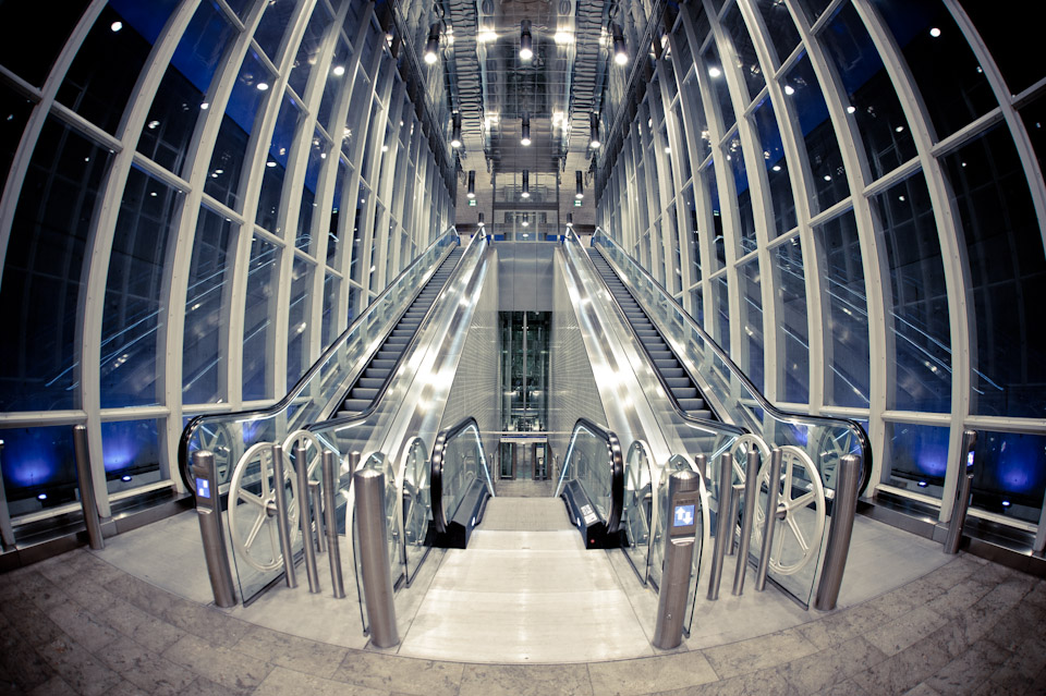 Metrostation Blijdorp in Rotterdam