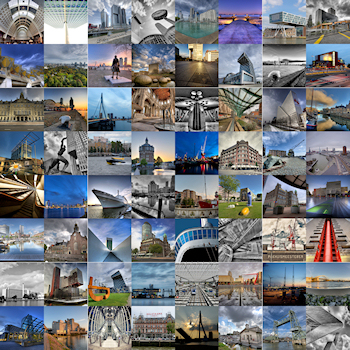 Fotocollage Rotterdam